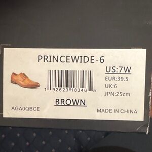 Prince Tan Men's Oxfords